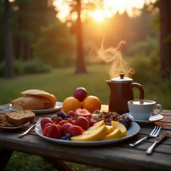 camping frühstück ideen