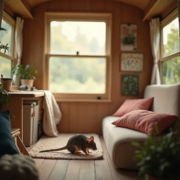 wie man Mäuse aus dem Camper fernhält