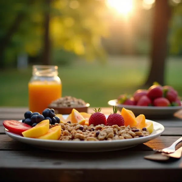 Einfache No-Cook Campingfrühstücke