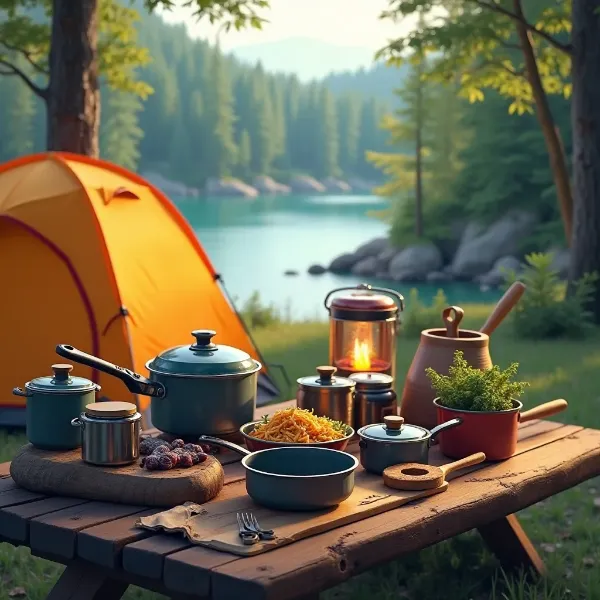 Koch- & Küchenutensilien: Praktisch kochen beim Camping