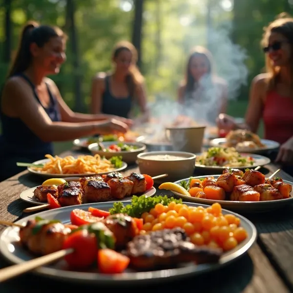 Sugerencias de Comida para Camping para Almuerzo y Cena