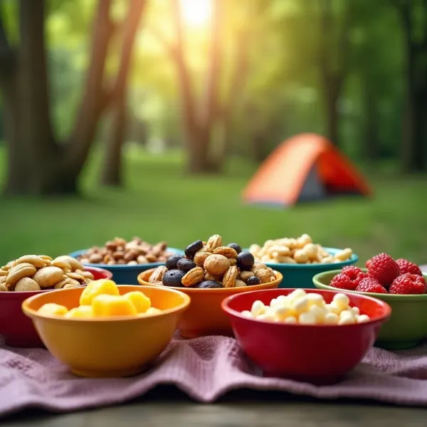 Bocadillos Rápidos y Sabrosos para Camping