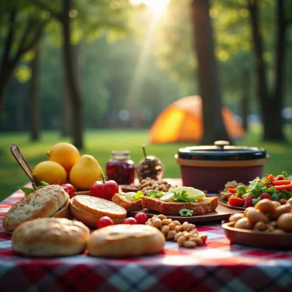 Consejos Esenciales para Empacar y Preparar Comidas Sin Cocinar para Acampar