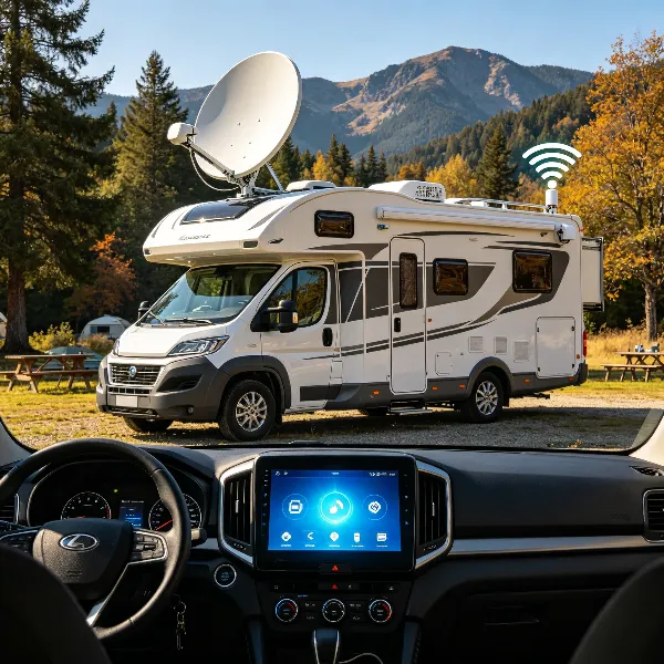 Les Meilleurs équipements pour obtenir du Wi-Fi dans votre camping-car