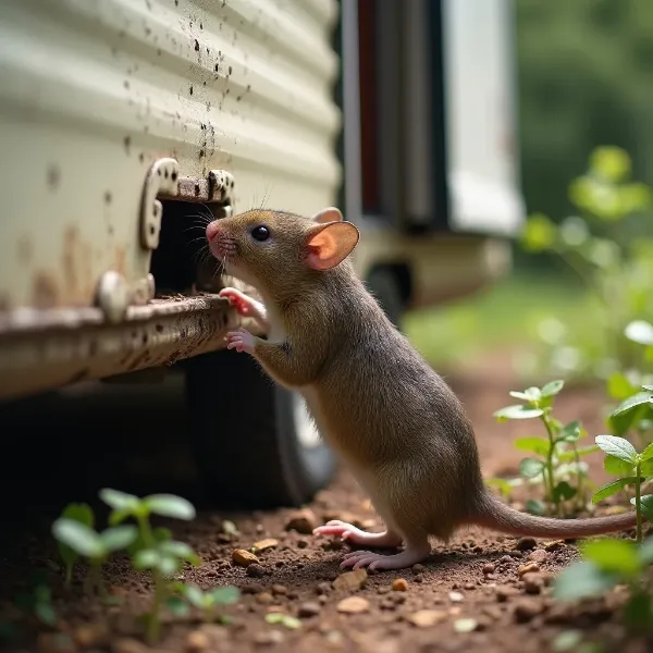 Pourquoi les souris envahissent-elles les camping-cars et les caravanes : comprendre le problème