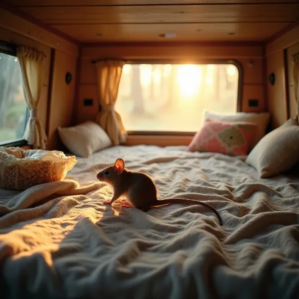 Comment éliminer les attractifs et empêcher les souris de nicher dans votre camping-car