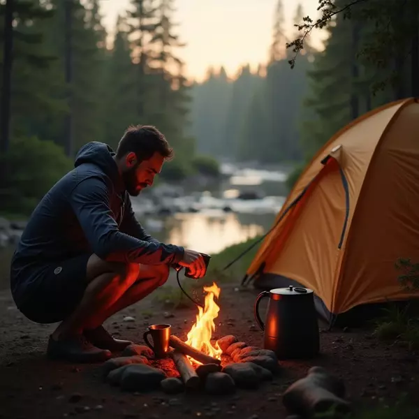 Considérations pour la préparation du café en camping