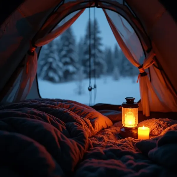 Comment rester au chaud dans une tente