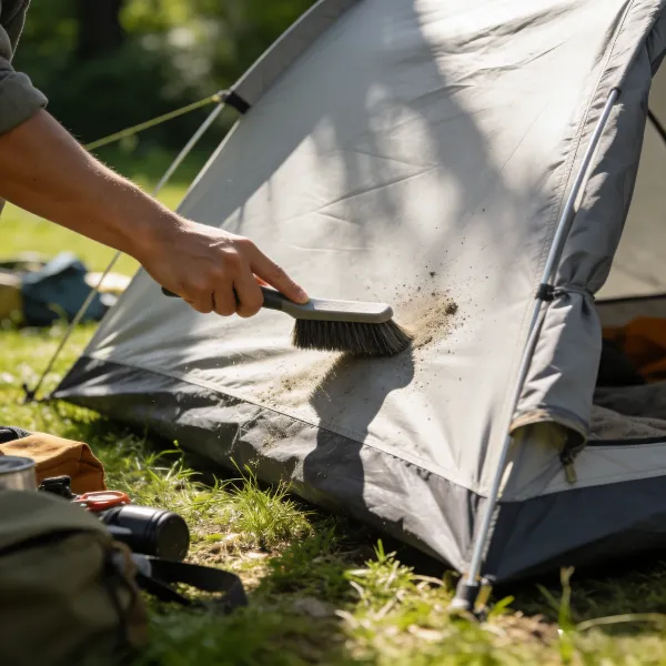 Cómo lavar una tienda de campaña correctamente