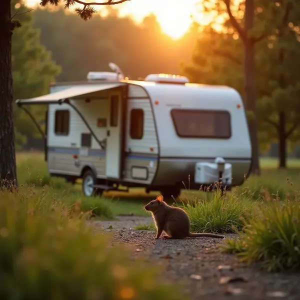 cómo mantener los ratones fuera del camper