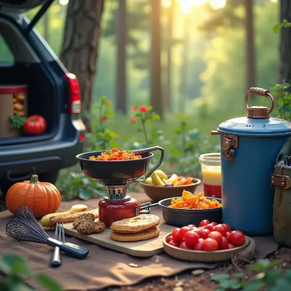 Esenciales para Cocinar y Alimentación en el Camping en Coche