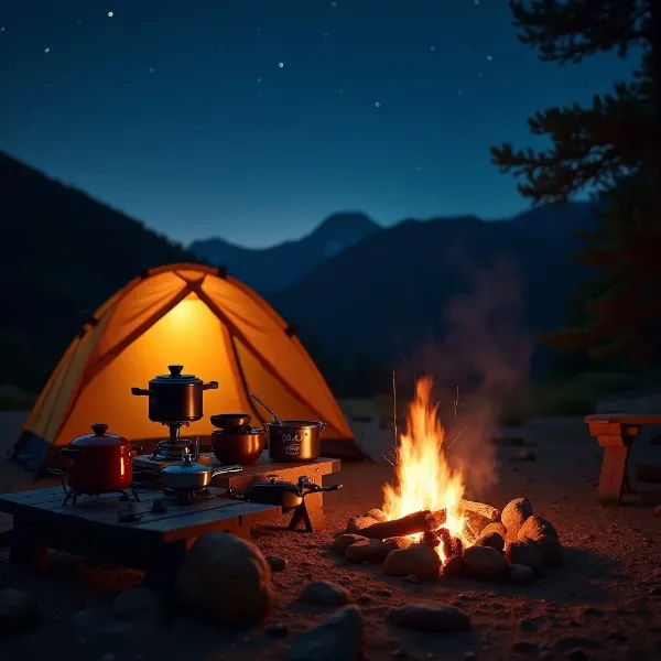 Matériel de Cuisine & Cuisine de Camping : Le carburant pour votre aventure