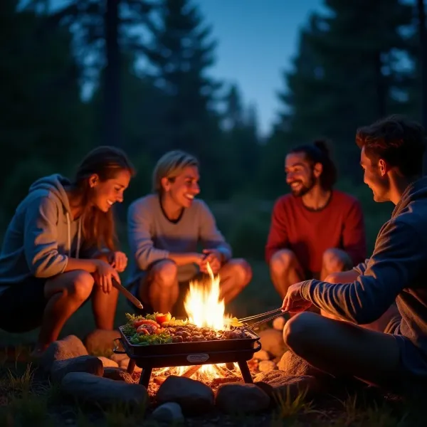 nourriture de camping