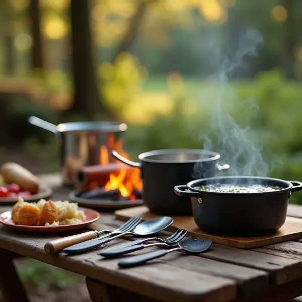Ustensiles de cuisine indispensables pour le camping