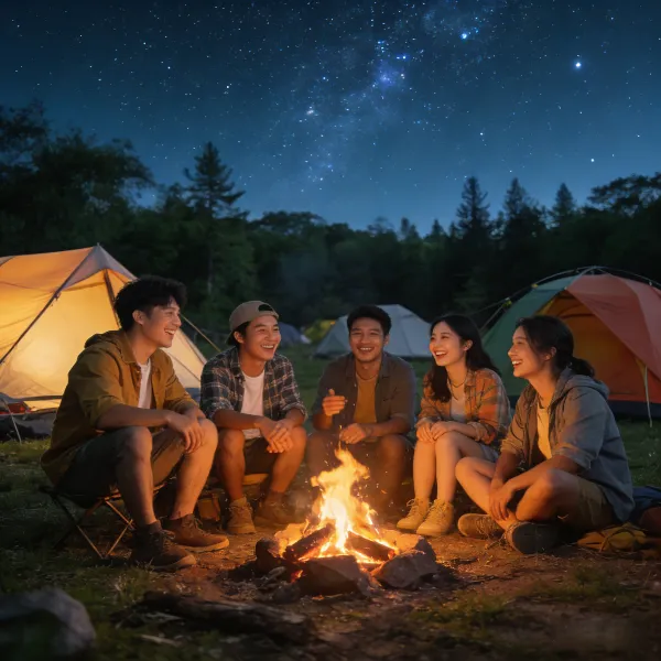 Juegos y actividades alrededor de la fogata