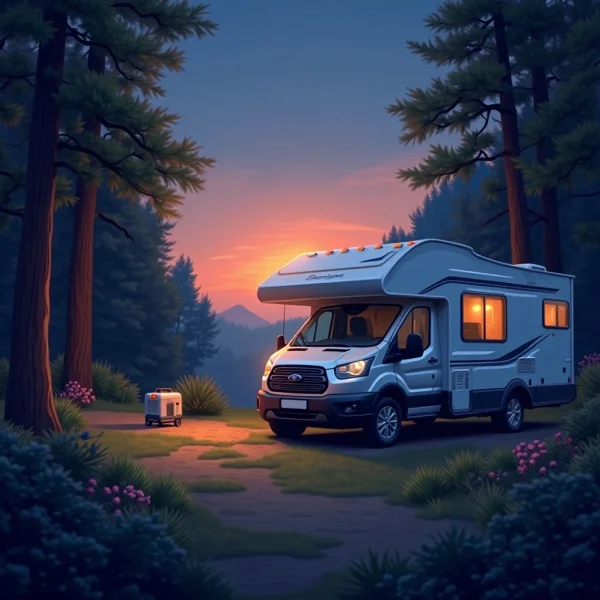qué tamaño de generador necesito para mi autocaravana