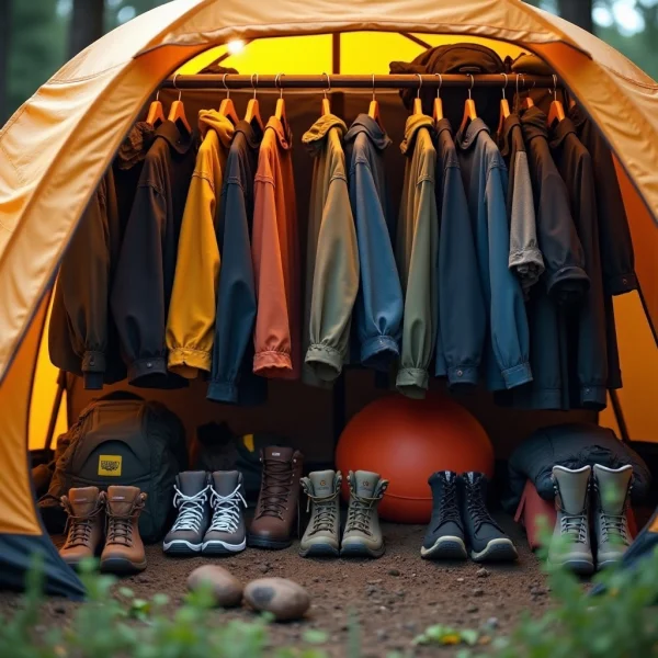 Conseils pour préparer la garde-robe de camping parfaite