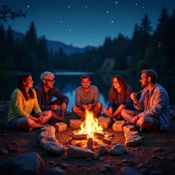 Lustige Lagerfeuer-Snacks, die du unter den Sternen genießen kannst