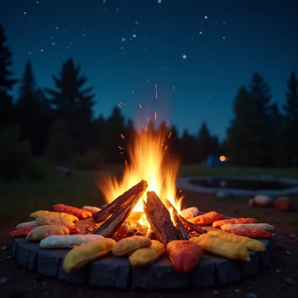 Snacks Divertidos para la Fogata para Disfrutar Bajo las Estrellas