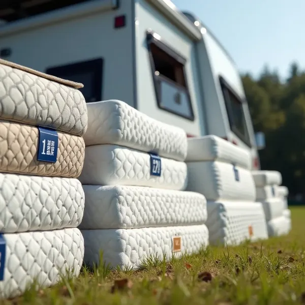 Tailles de matelas pour remorques de camping