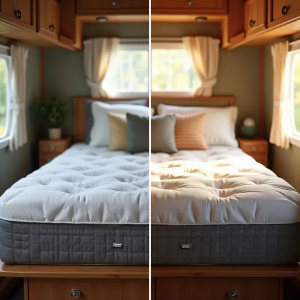 Diferencias entre un colchón para autocaravana y un colchón normal