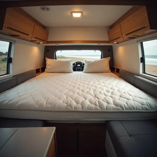 ¿Se puede usar un colchón normal en un remolque camper?