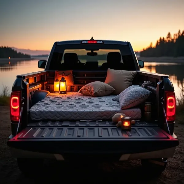 How to Set Up Your Truck Bed for Camping