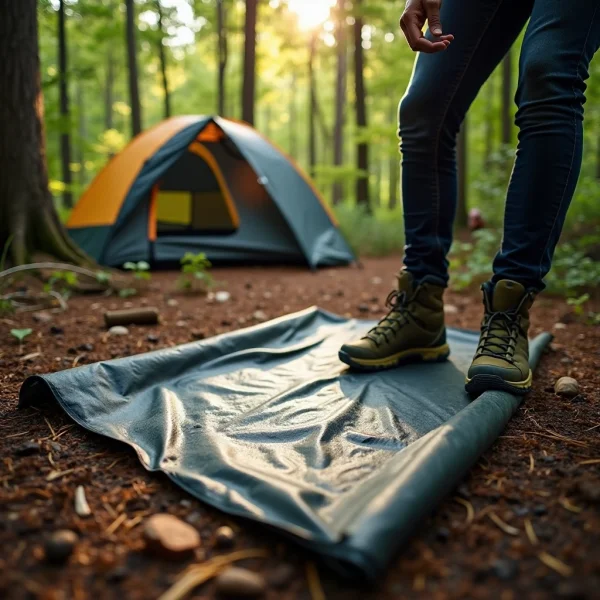 Wie man eine Zeltunterlage effektiv nutzt