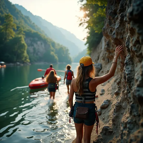 Outdoor-Abenteuer beim Camping