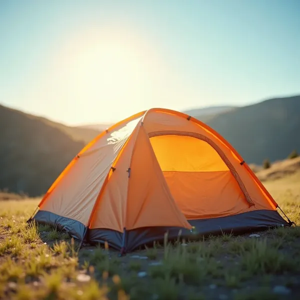 wie man ein Zelt reinigt