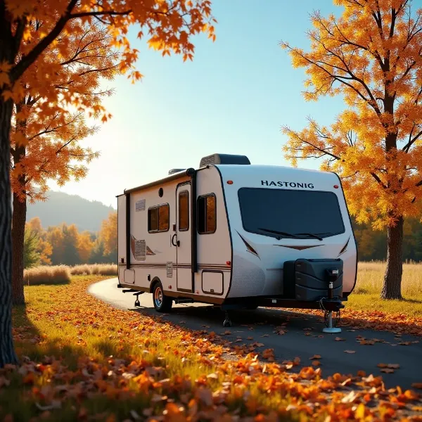 wie man einen Camper winterfest macht