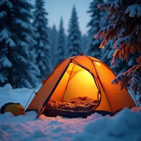 Wie man im Zelt warm bleibt