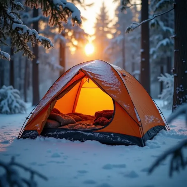 Was Sie beim Wintercamping tun und vermeiden sollten